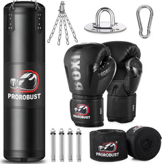 Boxsack 120cm Oxford Tuch Heavy Duty mit 12oz Handschuhen