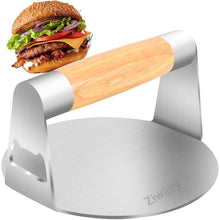Smash Burgerpresse 14cm Edelstahl Burger Smasher für Grill