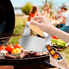Smash Burgerpresse 14cm Edelstahl Burger Smasher für Grill
