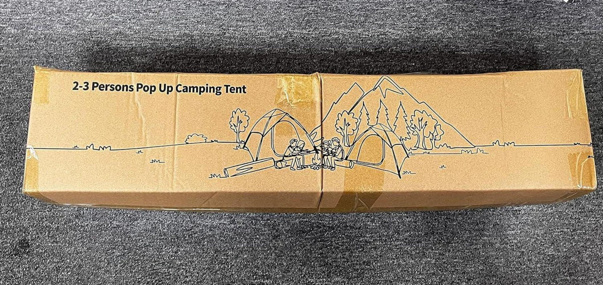 Automatisches Campingzelt für 2-3 Personen, Pop-Up, UV-Schutz, wasserdicht, winddicht
