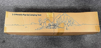 Automatisches Campingzelt für 2-3 Personen, Pop-Up, UV-Schutz, wasserdicht, winddicht