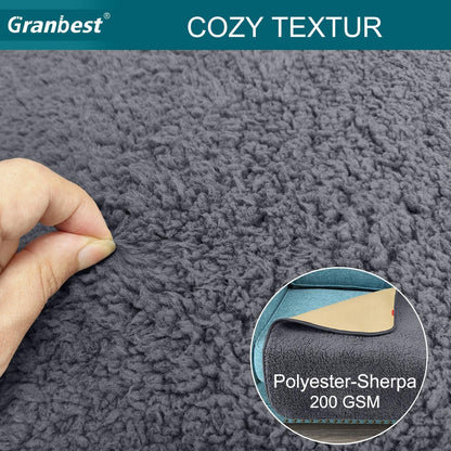 Granbest Super Weiche Dicke Sofa Sitzkissen Bezüge für 3-Sitzer Sofa