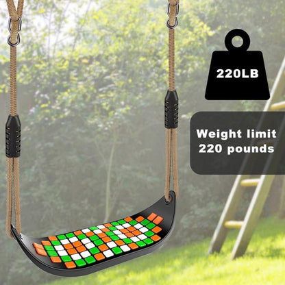 Schaukel SELEWARE Outdoor Kinder Schaukelsitz höhenverstellbar rutschfest