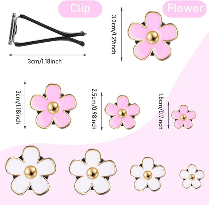 8er Pack Gänseblümchen Auto Lufterfrischer Clip Set