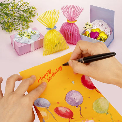 24x Geschenktüten Papier Bunt 22x12x7cm Mitgebsel Kindergeburtstag