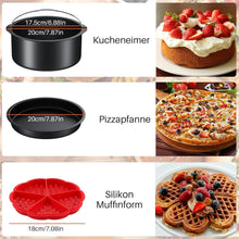 FUNYKICH Airfryer XXL Zubehör Set für 4.5-6.8L Fritteusen