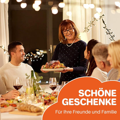 FUNYKICH Airfryer XXL Zubehör Silikonform 8 Zoll für 4.5-6.8L Luftfritteusen