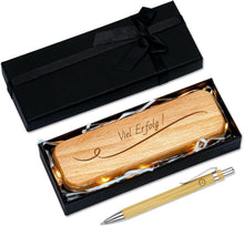 Kugelschreiber Holzbox Gravur Geschenkbox Nachhaltiges Geschenk
