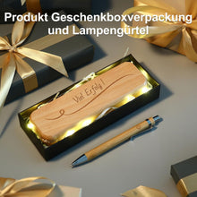 Sinseike Kugelschreiber Holzbox Gravur Geschenk-Box Kollegen