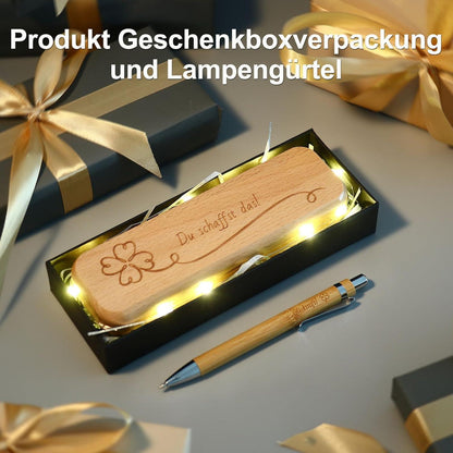 Sinseike Kugelschreiber Holzbox Gravur Geschenkbox Kollegen