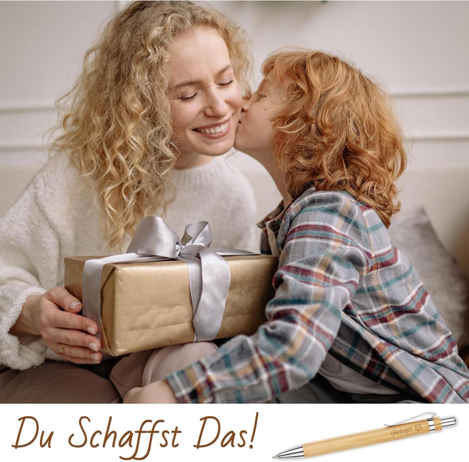 Sinseike Kugelschreiber Holzbox Gravur Geschenk-Box Nachhaltig Kollegen Freunde Familie