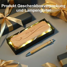 Sinseike Kugelschreiber Holzbox Gravur Geschenkbox