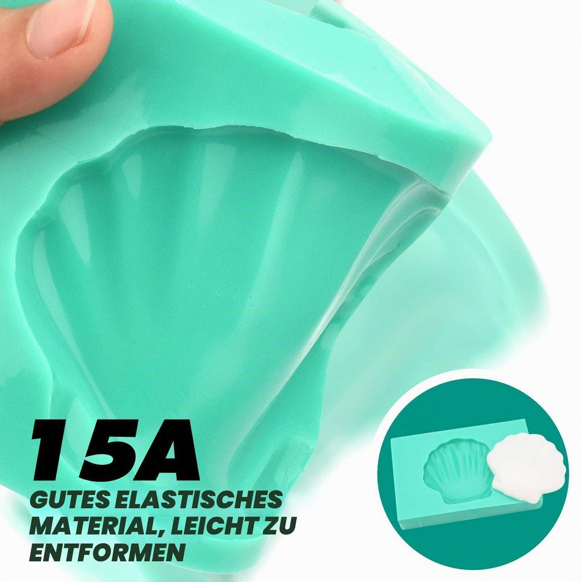 Silikonkautschuk 9kg - Flüssig Silikon für Harzformen & Basteln
