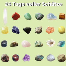 Edelstein Adventskalender 2024 | 24 Natürliche Kristalle