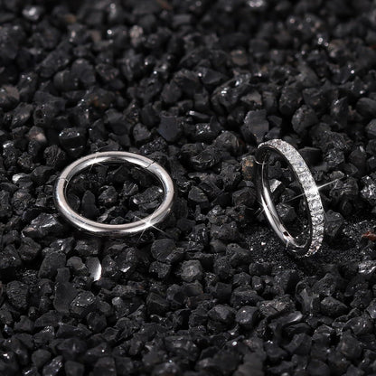Bauchnabelpiercing Hoop Bananabells 2er Set Chirurgenstahl Klickverschluss