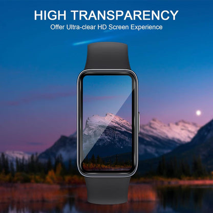 3x QULLOO Displayschutzfolie Huawei Band 8/9 3D Full-Screen Panzerglas Klar