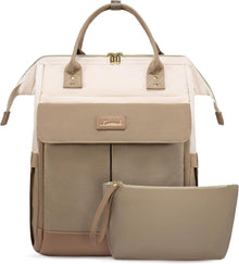 Damen Rucksack 15.6 Zoll Laptop Schulrucksack Wasserdicht Modern für