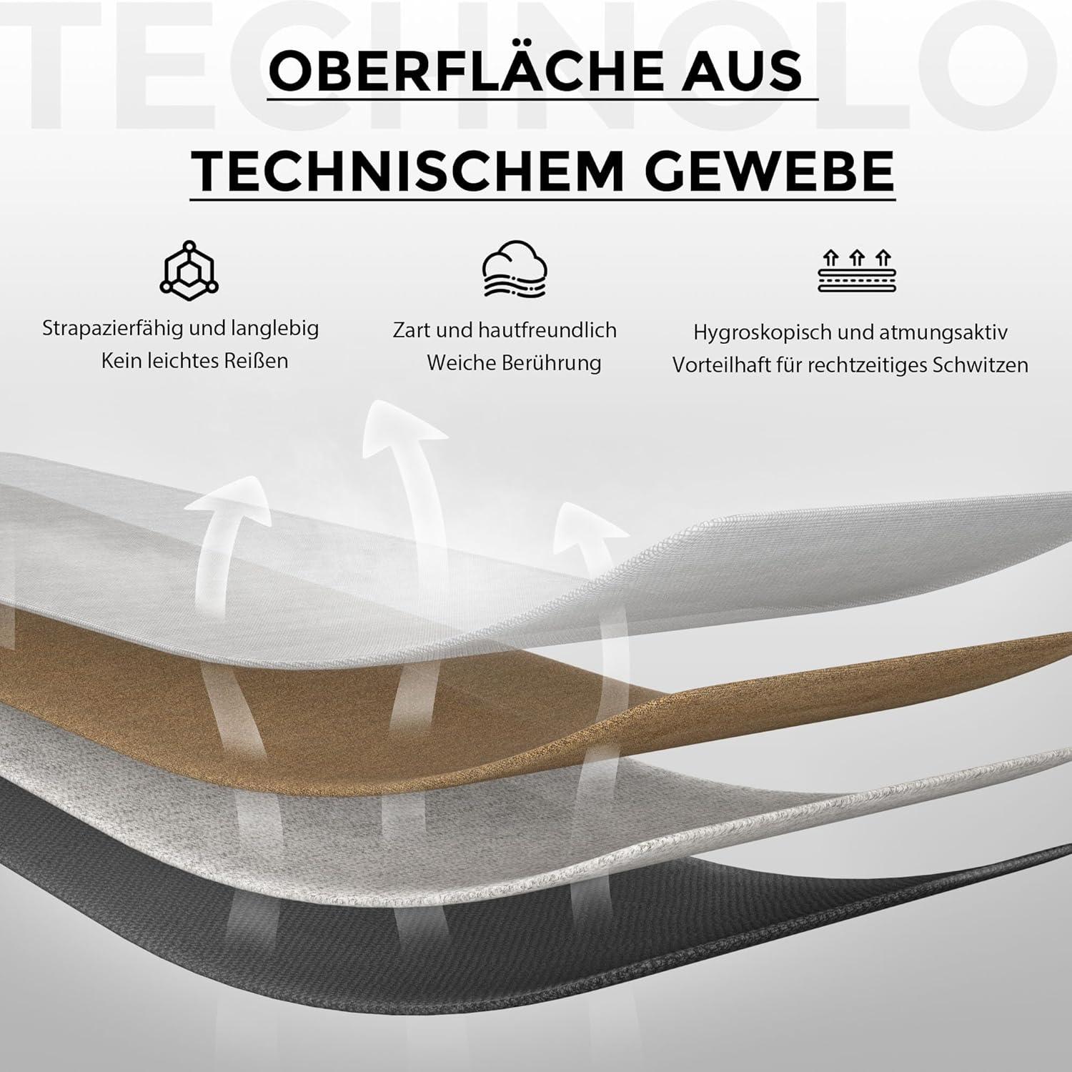 Dowinx Gaming Stuhl mit Massagefunktion und Fußstützen