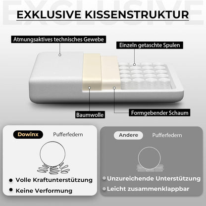 Gaming Stuhl Stoff ergonomisch mit Massagefunktion XXL