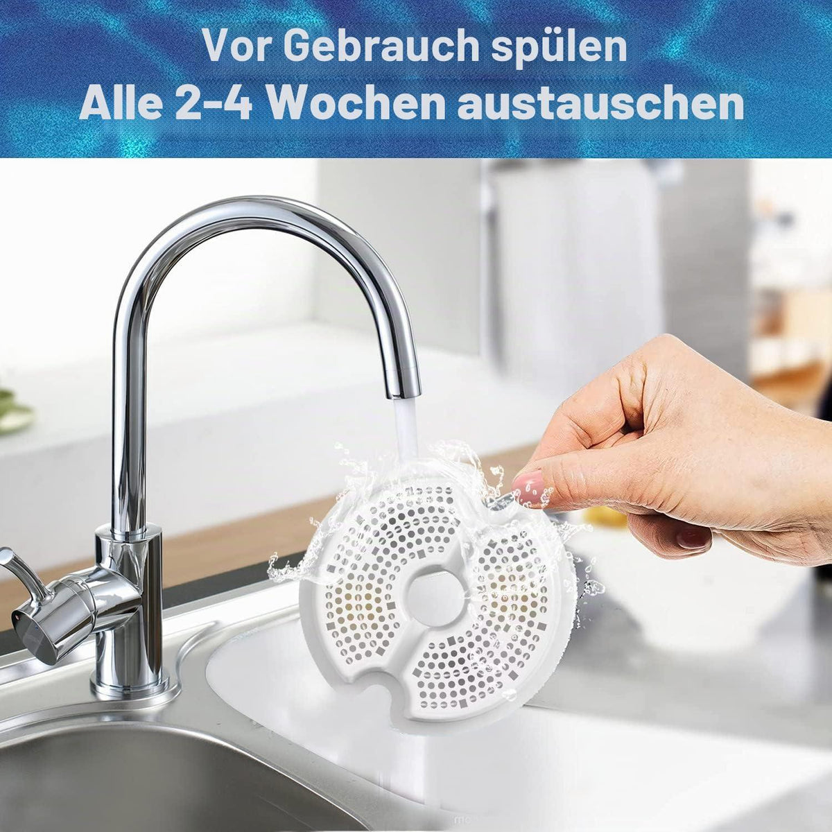 Katzenbrunnen Filter Ersatz 4er-Pack