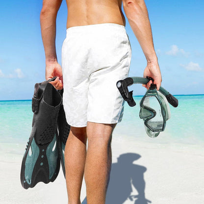 Schnorchelset Erwachsene Flossen Taucherflossen