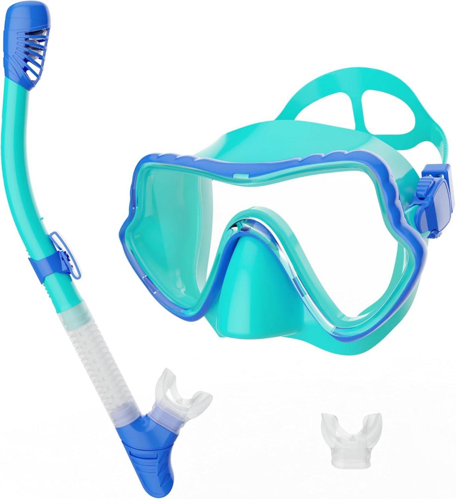 Schnorchelset Erwachsene Tauchermaske Anti-Fog Design mit