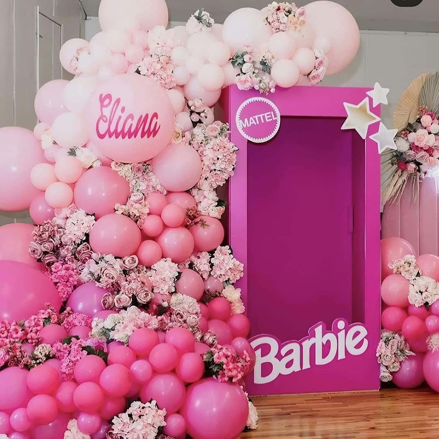 120 Stück Rosa Ballon Girlande Set Geburtstag Hochzeit Party