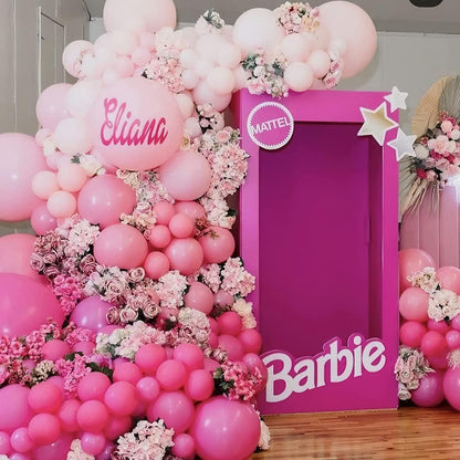 120 Stück Rosa Ballon Girlande Set Geburtstag Hochzeit Party