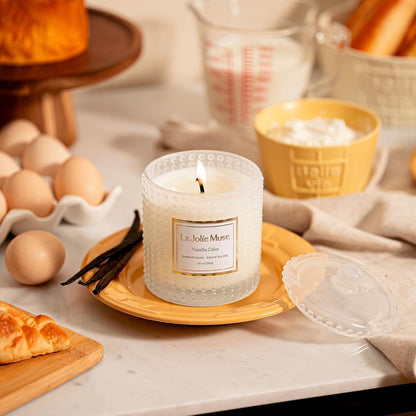 Vanillekuchen Duftkerze für Zuhause, 285 g, 75h Brenndauer