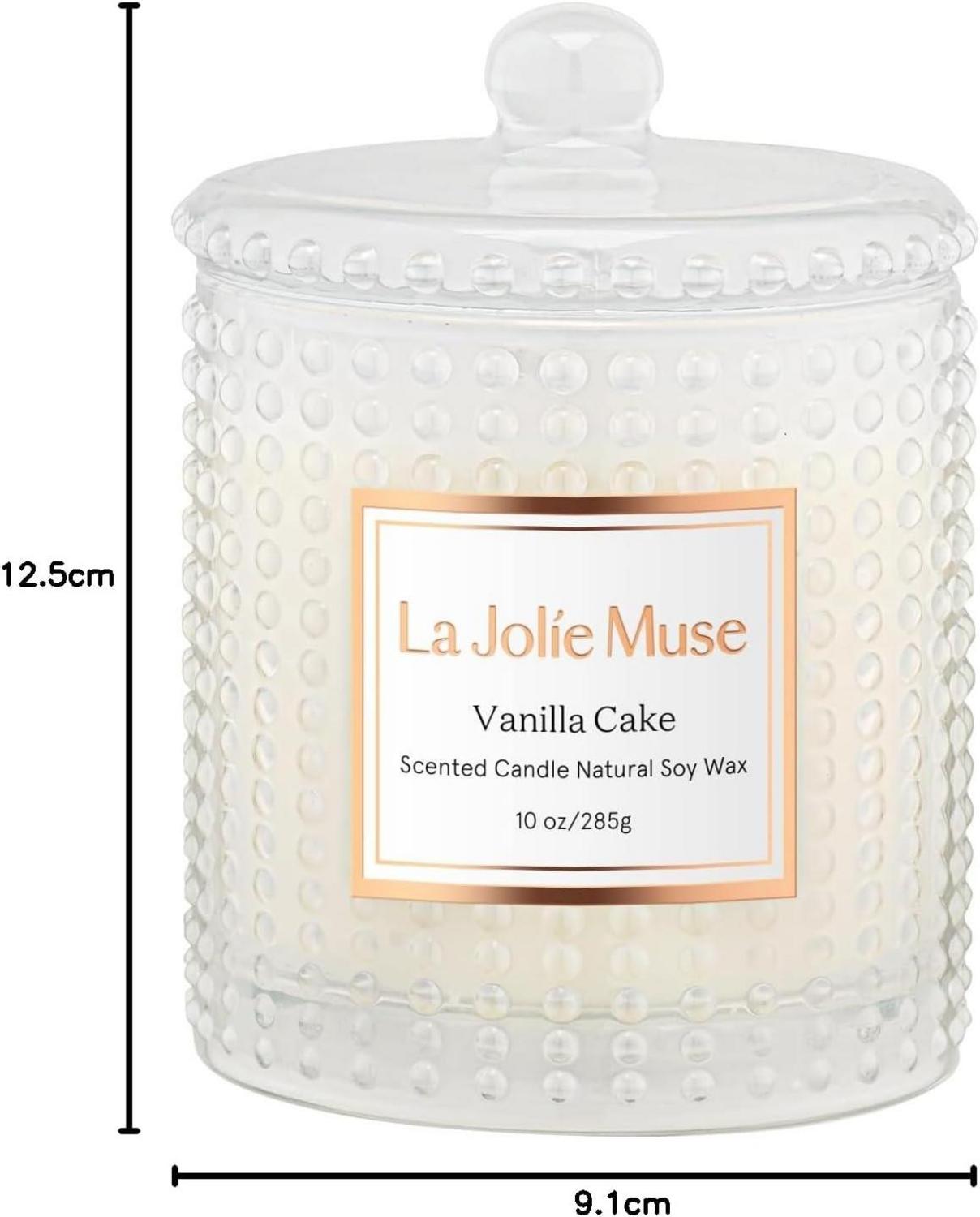 Vanillekuchen Duftkerze für Zuhause, 285 g, 75h Brenndauer