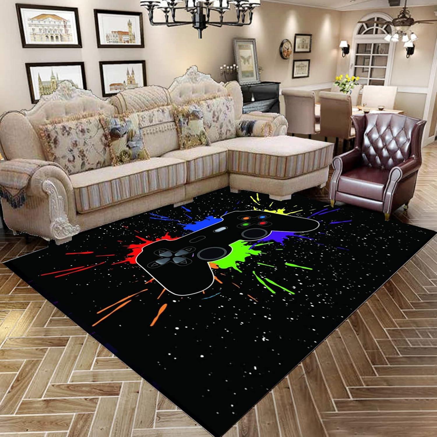 Gamer Fußmatte Teppich 3D Controller Jugendliche Deko