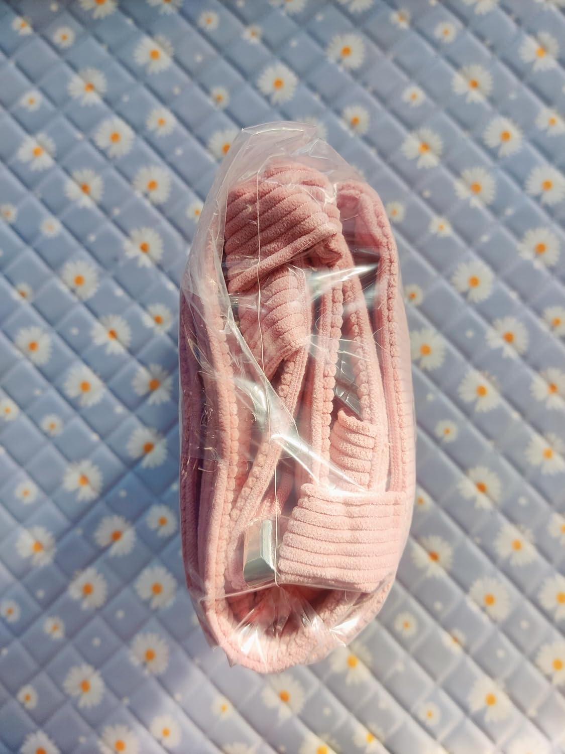 Prite Damen Handtasche Tote Bag Cord Umhängetasche Beuteltasche - Rosa