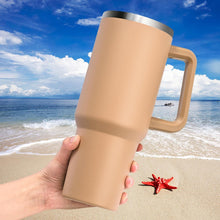 Livole 40oz Edelstahl Trinkbecher mit Deckel und