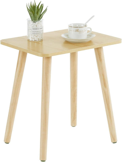 Beistelltisch Holz 40x30x43 Klein Natur Wohnzimmer Schlafzimmer Balkon