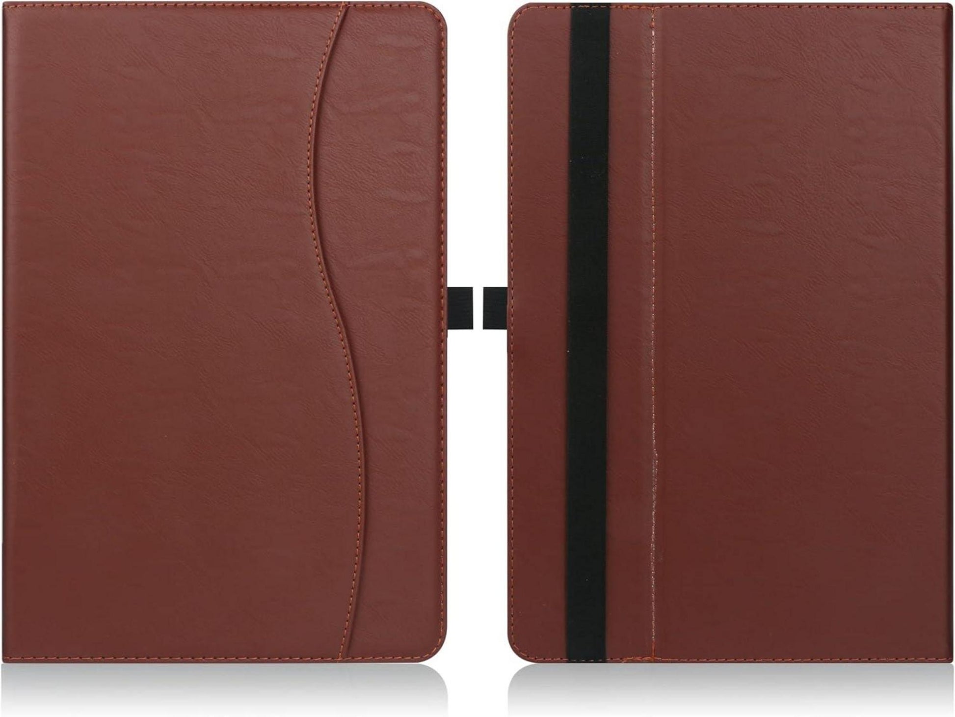 Universal Tablet Hülle mit Standfolie und Handschlaufe - Braun
