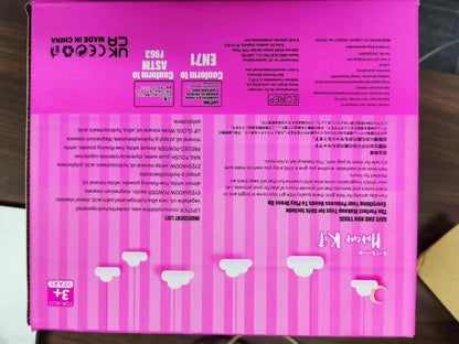 Kinder Schminkkoffer Mädchen Schminkset Make Up Spielzeug Geburtstags Geschenke 4-12Jahre Purple