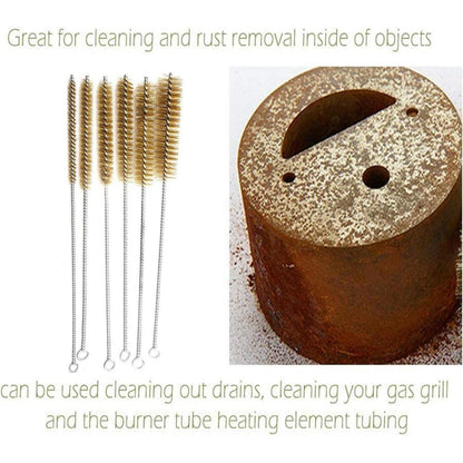 Messingdrahtbürste Set 8-25 mm Multifunktionale