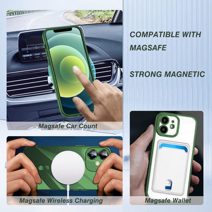 Magnetische iPhone 11 Hülle Kompatibel mit MagSafe Stoßfest