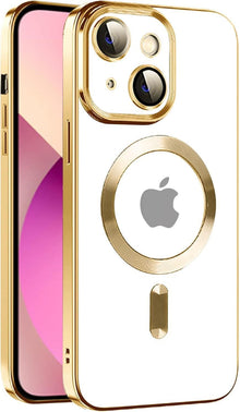 Magnetische iPhone 13 Hülle Kompatibel mit MagSafe Stoßfest