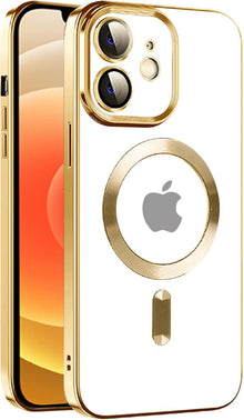 Magnetische iPhone 11 Hülle MagSafe Stoßfest Anti-Vergilbung Klar
