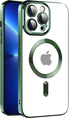 Magnetische iPhone 12 Pro Max Hülle MagSafe Stoßfest Anti-Vergilbung