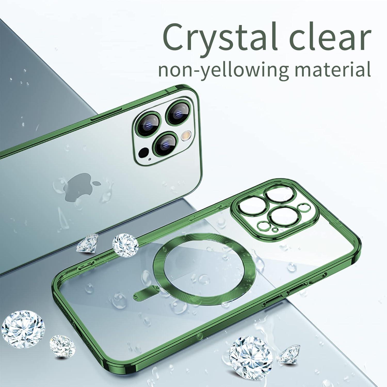 Magnetische iPhone 12 Pro Max Hülle Kompatibel mit MagSafe