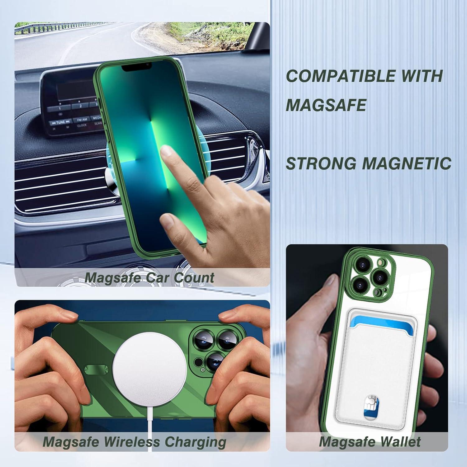 Magnetische iPhone 12 Pro Max Hülle mit MagSafe Stoßfest