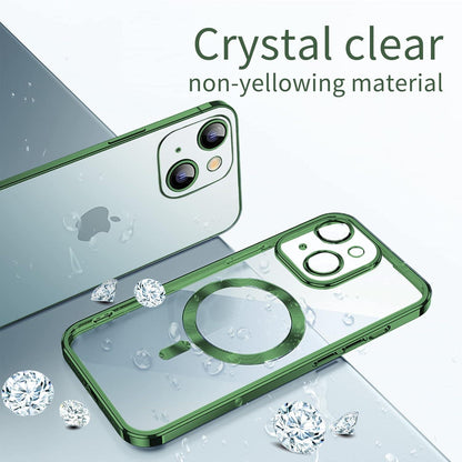 Magnetische iPhone 13 Hülle Kompatibel mit MagSafe Stoßfest