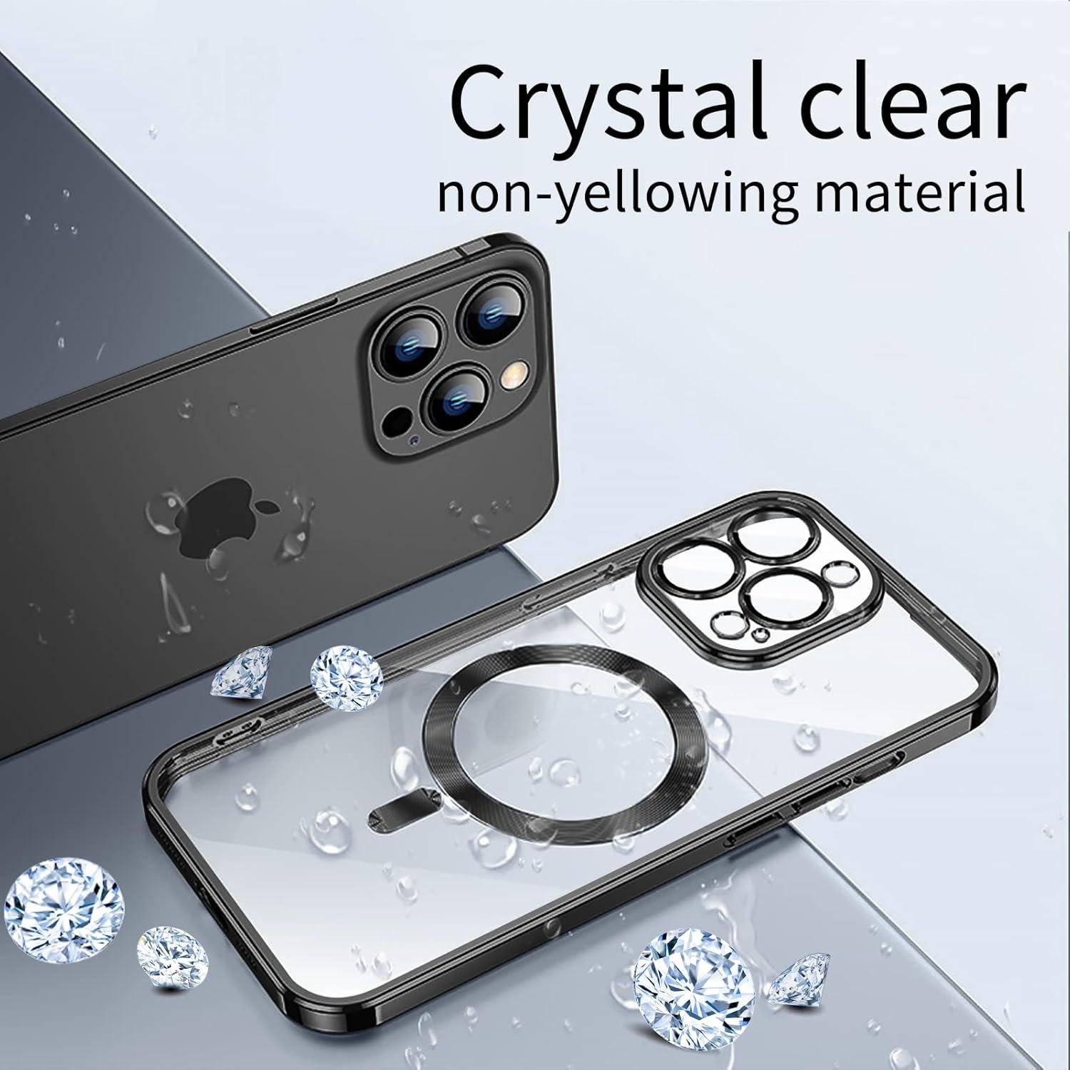 Magnetische iPhone 13 Pro Hülle MagSafe Stoßfest