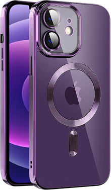 Magnetische iPhone 11 Hülle Kompatibel mit MagSafe Stoßfest
