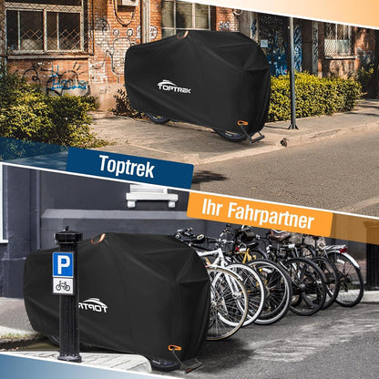 Fahrradabdeckung wasserdicht 210x110x95cm Oxford-Gewebe Regenschutz