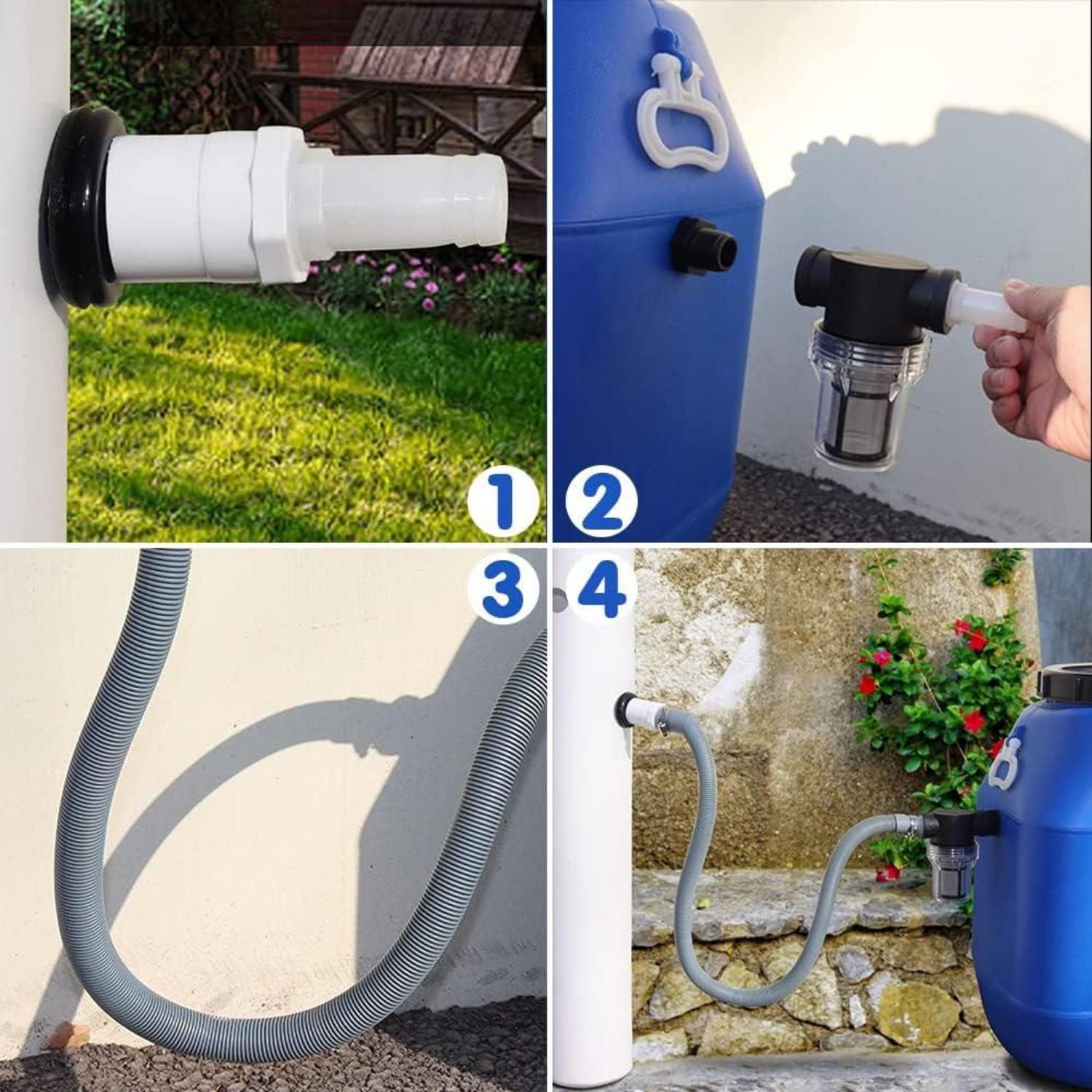 Regensammler Speedy für Fallrohre bis 80 m² - Filter, einfache Installation