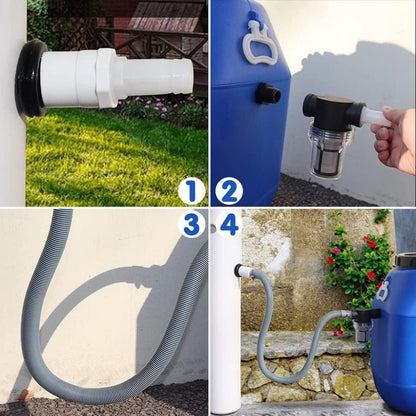 Regensammler Speedy für Fallrohre bis 80 m² - Filter, einfache Installation