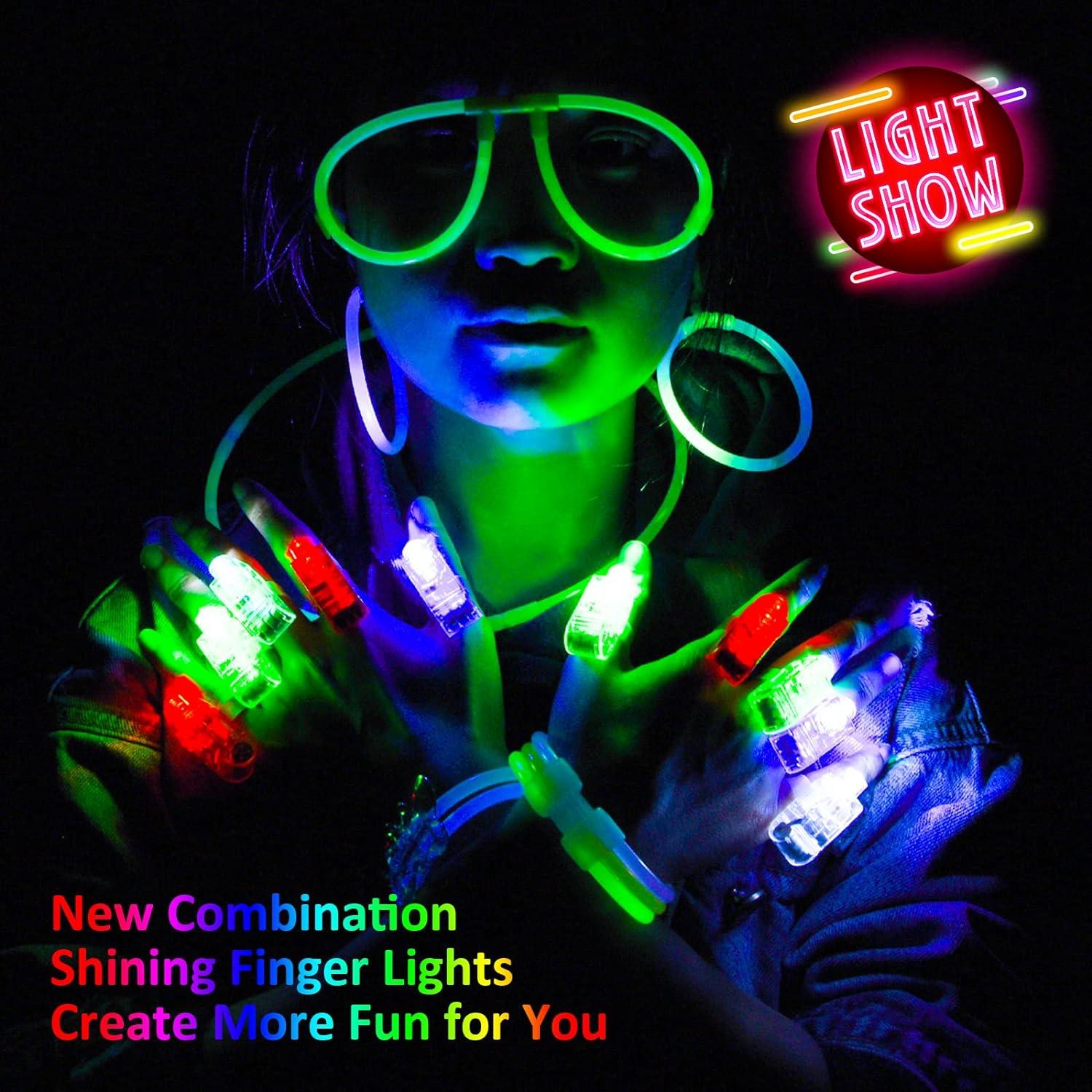 Knicklichter Set 246PCS Party Leuchtstäbe Glow Sticks Kindergeburtstag Weihnachten Halloween